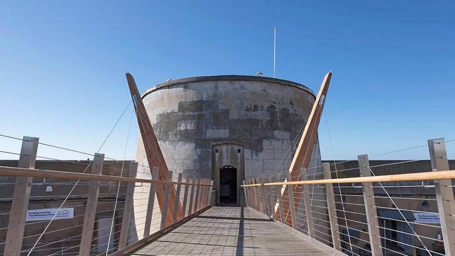 Martello Tower No. 74, now home to the Seaford Museum
