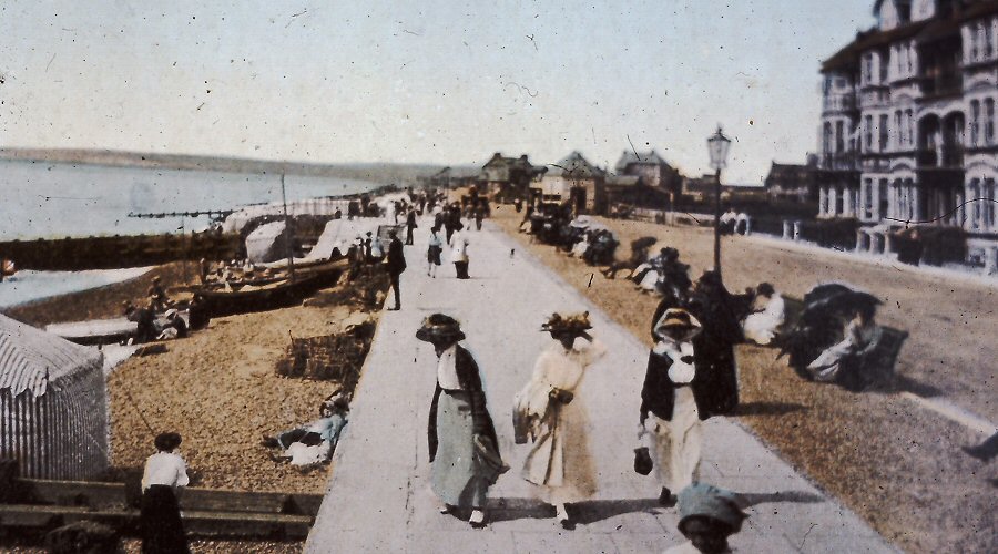 The Seaford Esplanade in 1910